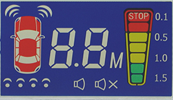 STN LCD Display Glass Panel