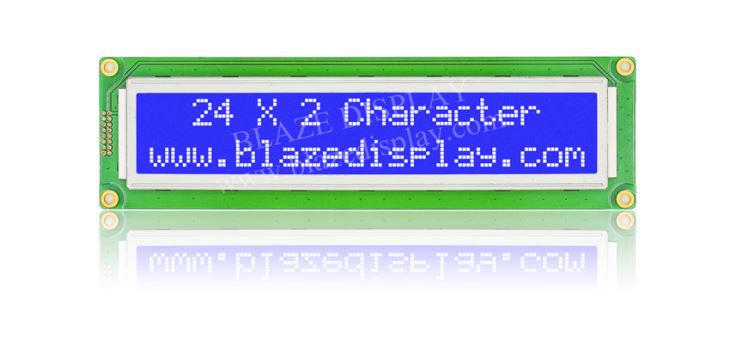 24x2 Serial Character LCD Module