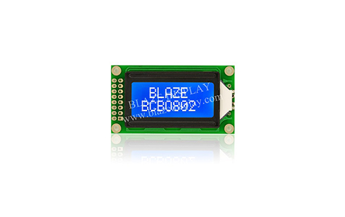8x2 Serial Character LCD Module